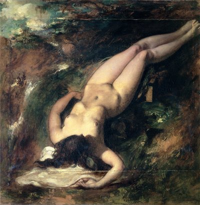 De zondvloed door William Etty